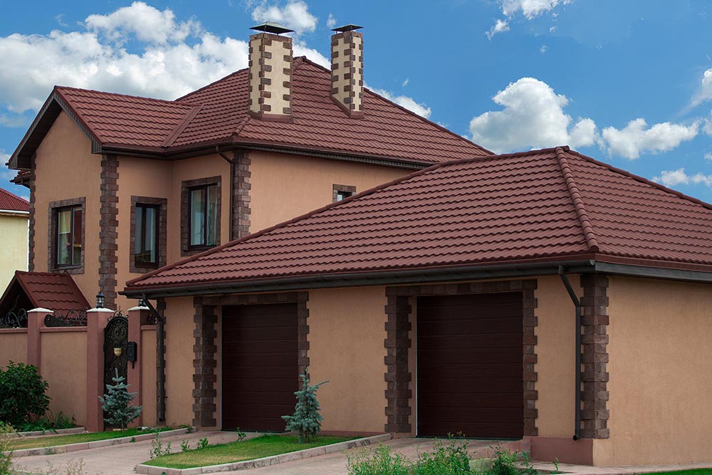 STONE-COATED METAL ROOF TILES