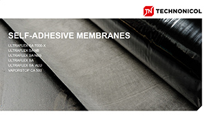 Self-adhesive membranes presentation