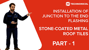 SCMRT - How to Install a Junction to the End Flashing