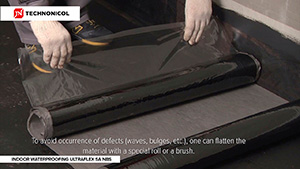 Indoor waterproofing of wet areas with ULTRAFLEX SA NBS - installation manual (subtitles)