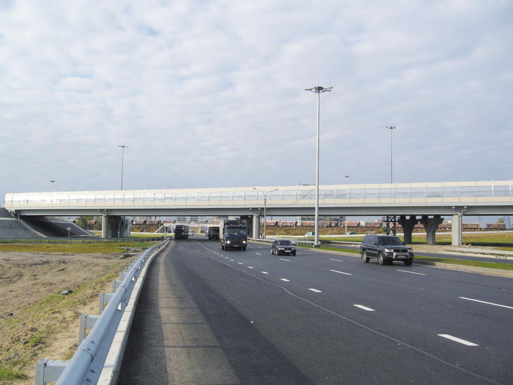 Shusharskaya Interchange on a Ring Road