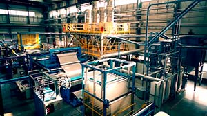 Production of PVC membranes by TECHNONICOL