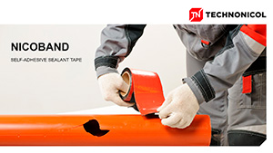 NICOBAND self-adhesive sealant tape presentation