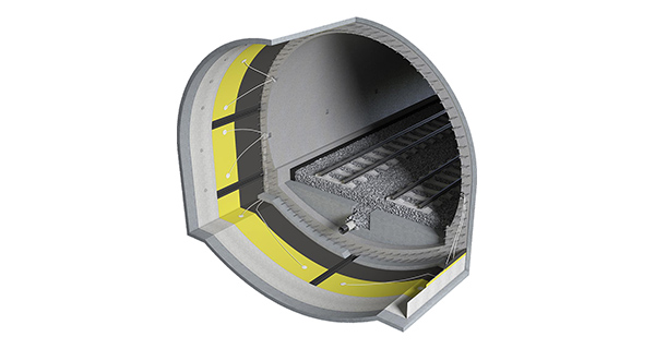 TN TUNNEL PVC PROF NATM