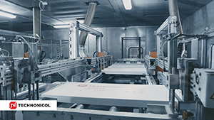 Production of TECHNONICOL CARBON extruded polystyrene