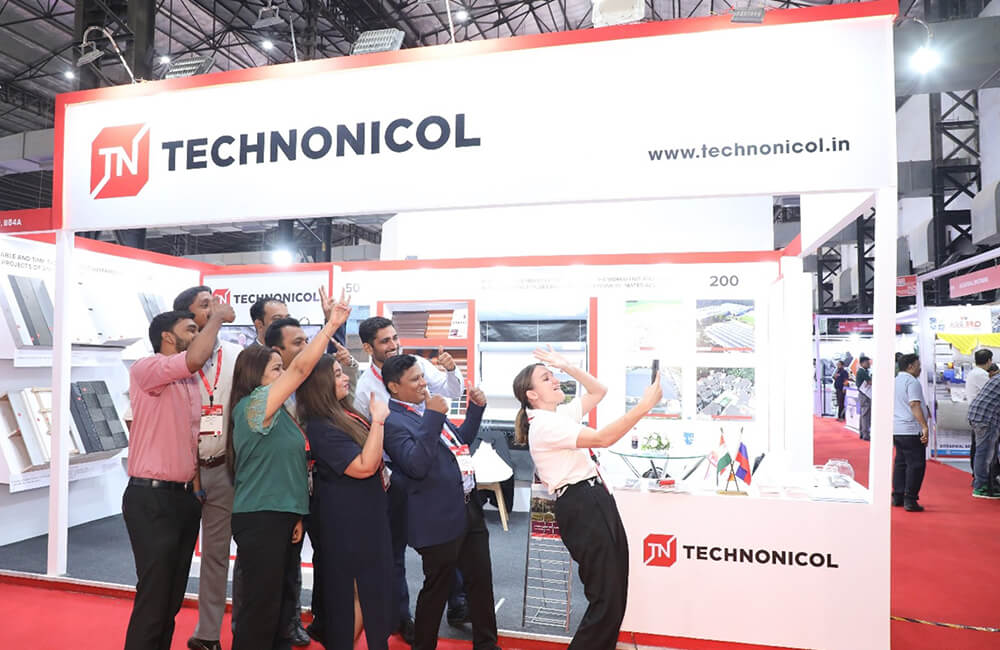 TECHNONICOL India receiving appreciation at Roof India 2025 for innovative roofing solutions TECHNONICOL India receiving appreciation at Roof India 2025 for innovative roofing solutions