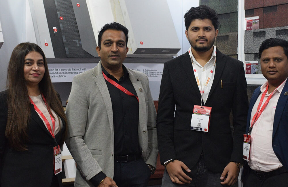 TECHNONICOL India's professionally designed booth at Roof India 2025 exhibition TECHNONICOL India's professionally designed booth at Roof India 2025 exhibition