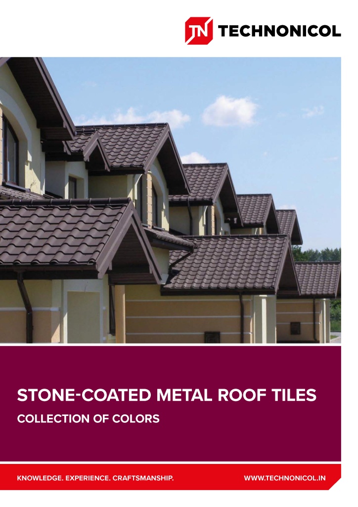 STONE-COATED METAL ROOF TILES COLLECTION OF COLORS