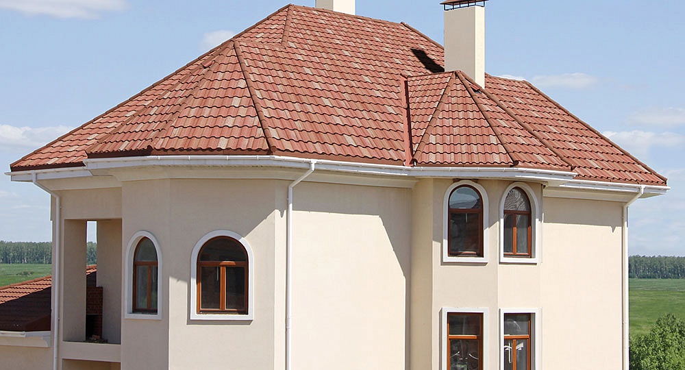 STONE-COATED METAL ROOF TILES