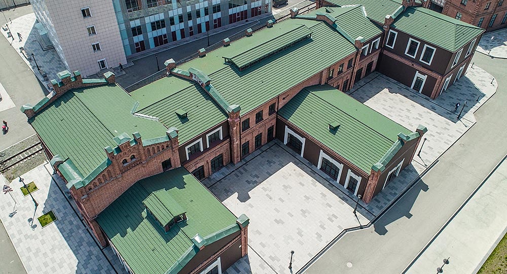 STONE-COATED METAL ROOF TILES