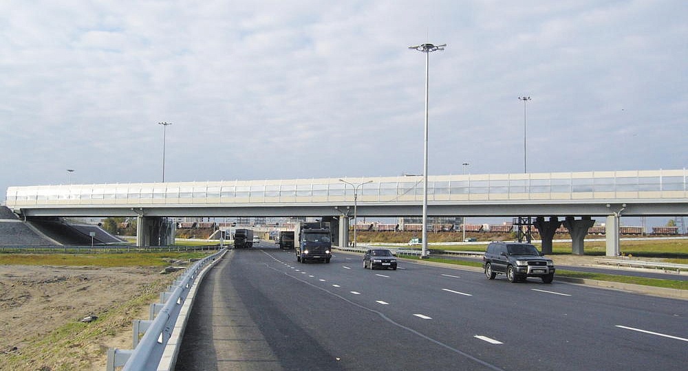 Shusharskaya Interchange on a Ring Road