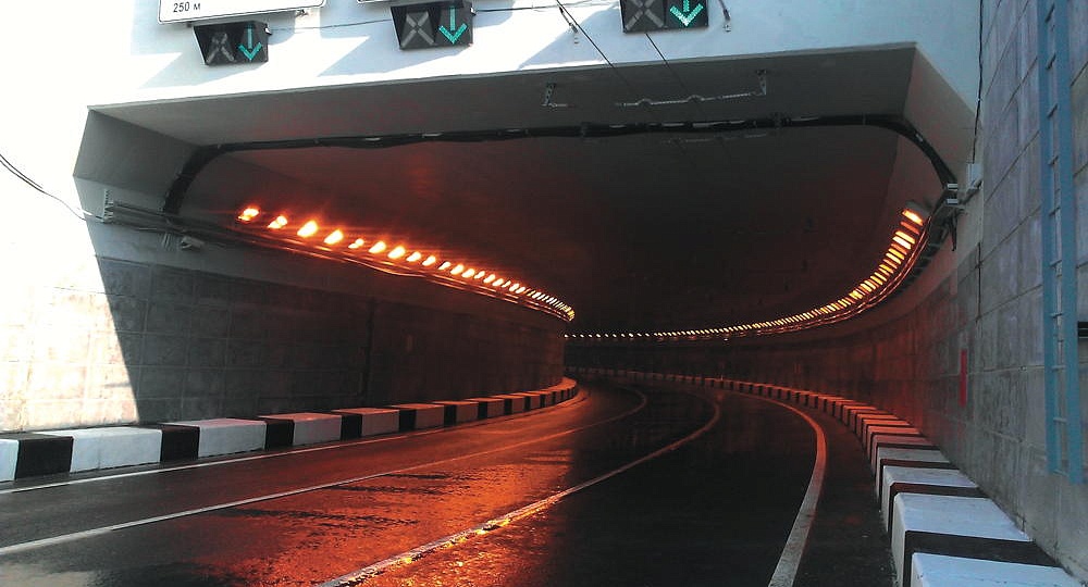 Tunnel on Andropov Avenue