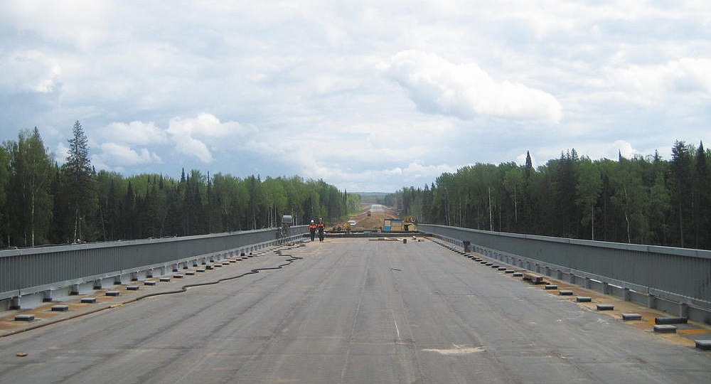 Bridge across the River Kama